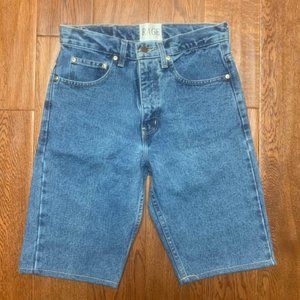 Y2K RAGE JEAN SHORTS